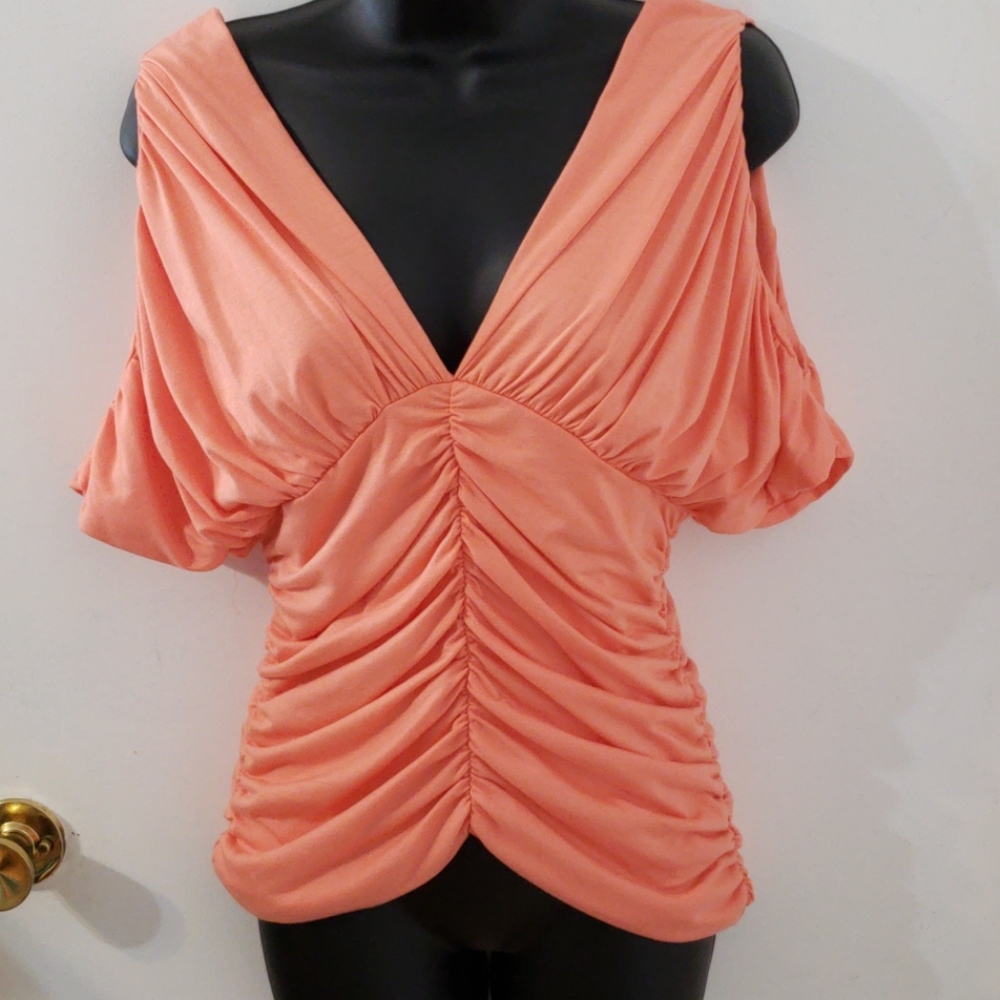 Cold shoulder top Med/Lg